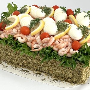 Smörgåstårta Räkor